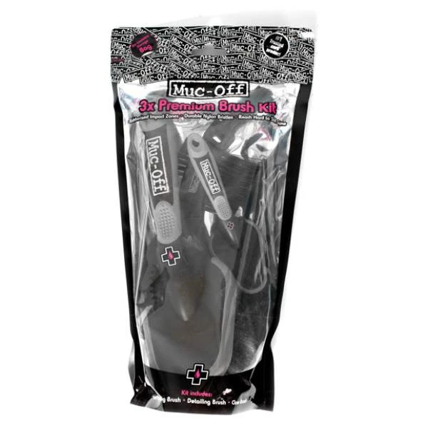 Muc-Off Onderhoudsproducten 3X Superbike Brush Set
